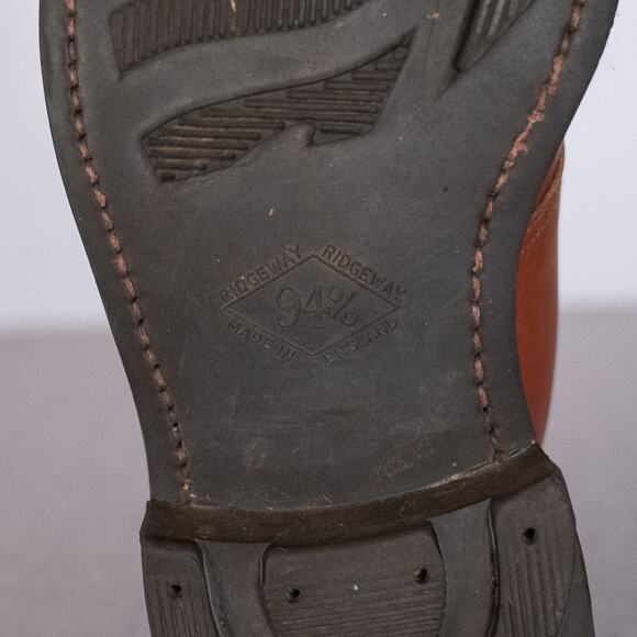 Crockett & Jones England Chepstow Leather Chukka Boots Cognac Brown Men's 9.5 - Picture 7 of 16